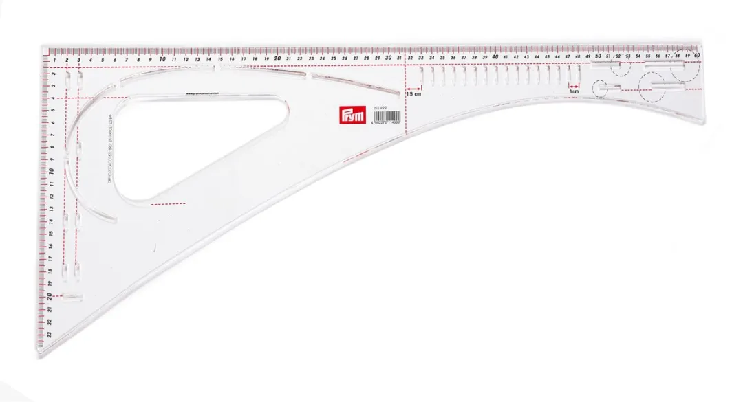 Prym Kleermakersliniaal Transparant