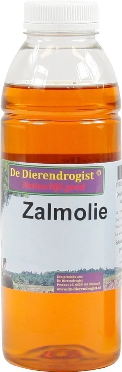 Dierendrogist Zalmolie 500ml