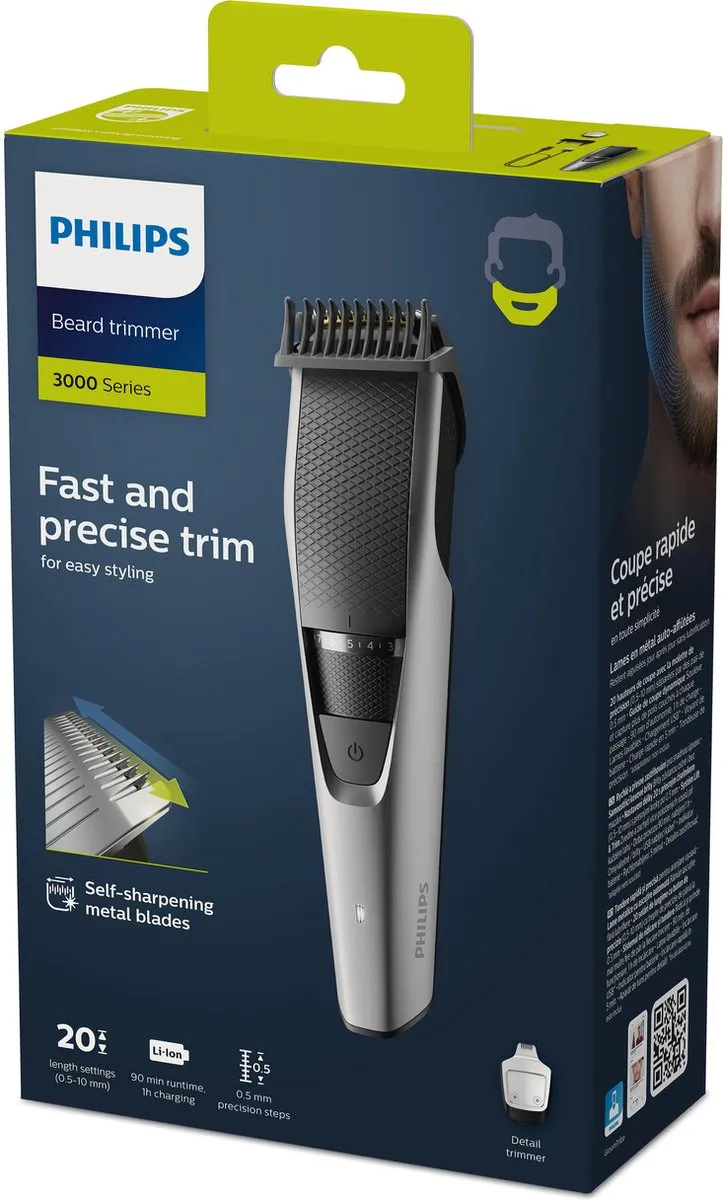 Philips Series 3000 BT3239/15 Baardtrimmer - Zwart - afbeelding 6 van 6