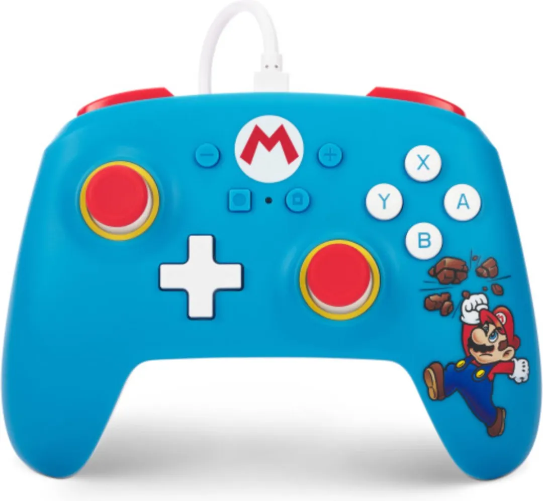 POWERA NSGP0198-01 Bedrade Controller Nintendo Switch - Blauw