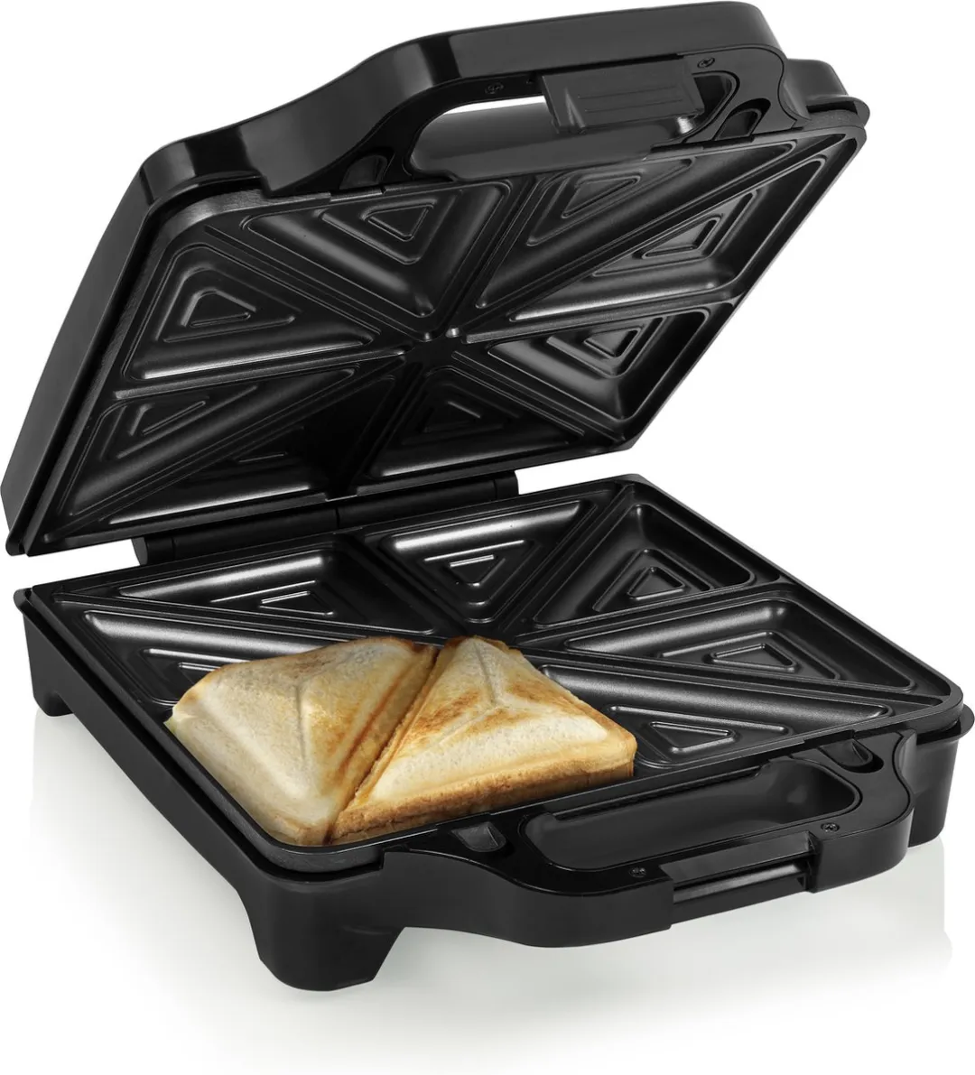 Princess Sandwichmaker Supreme XXL 1600W - 4 Sandwiches - Zwart