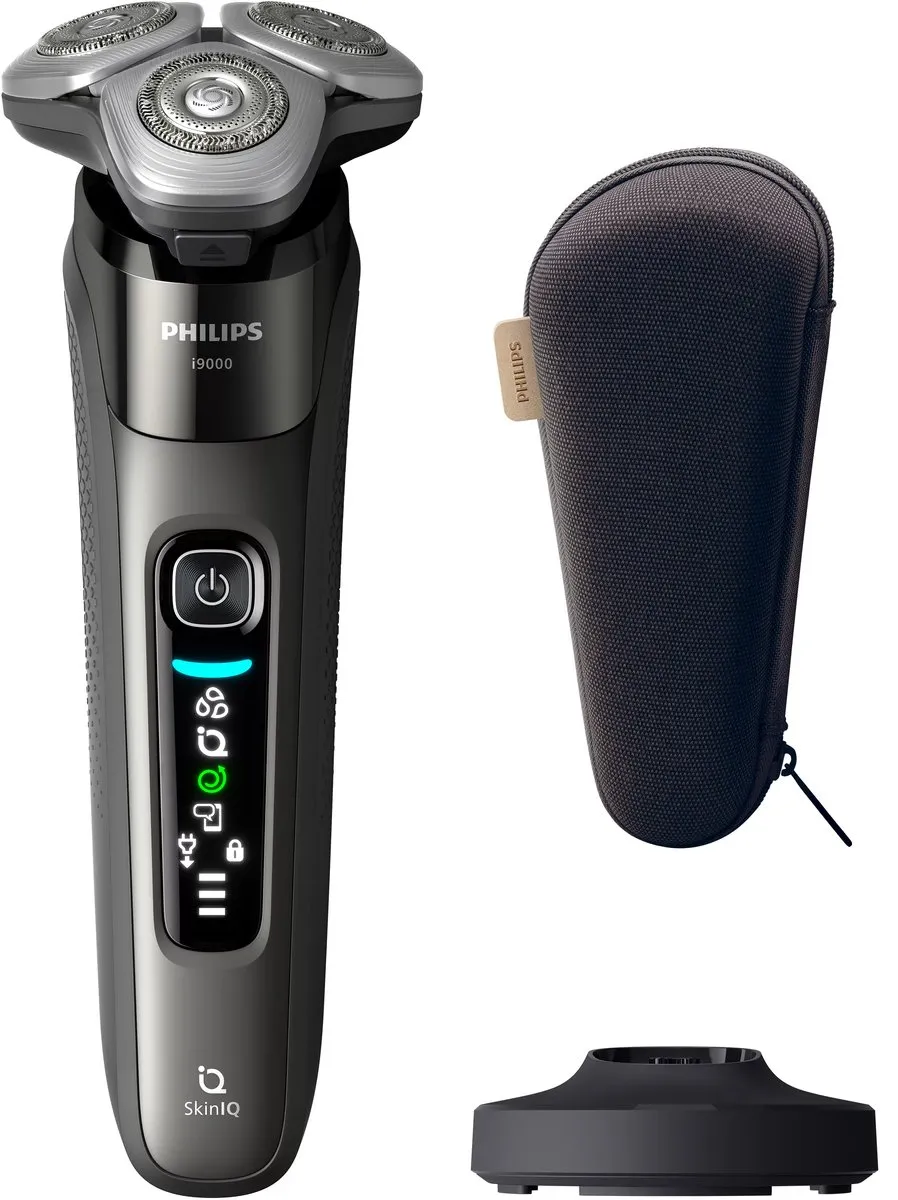 Philips i9000 X9002/10 Scheerapparaat Wet&Dry - 3 Mesjes - Grijs