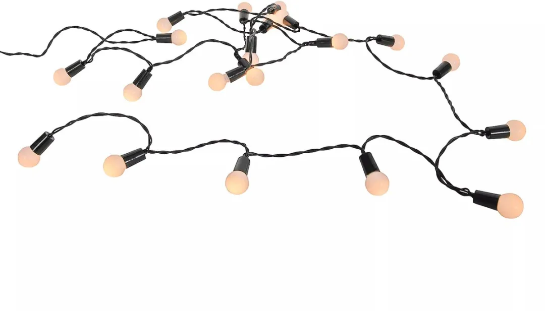 Svenska Living Strengverlichting Bol 20 LED Warm Wit 2m