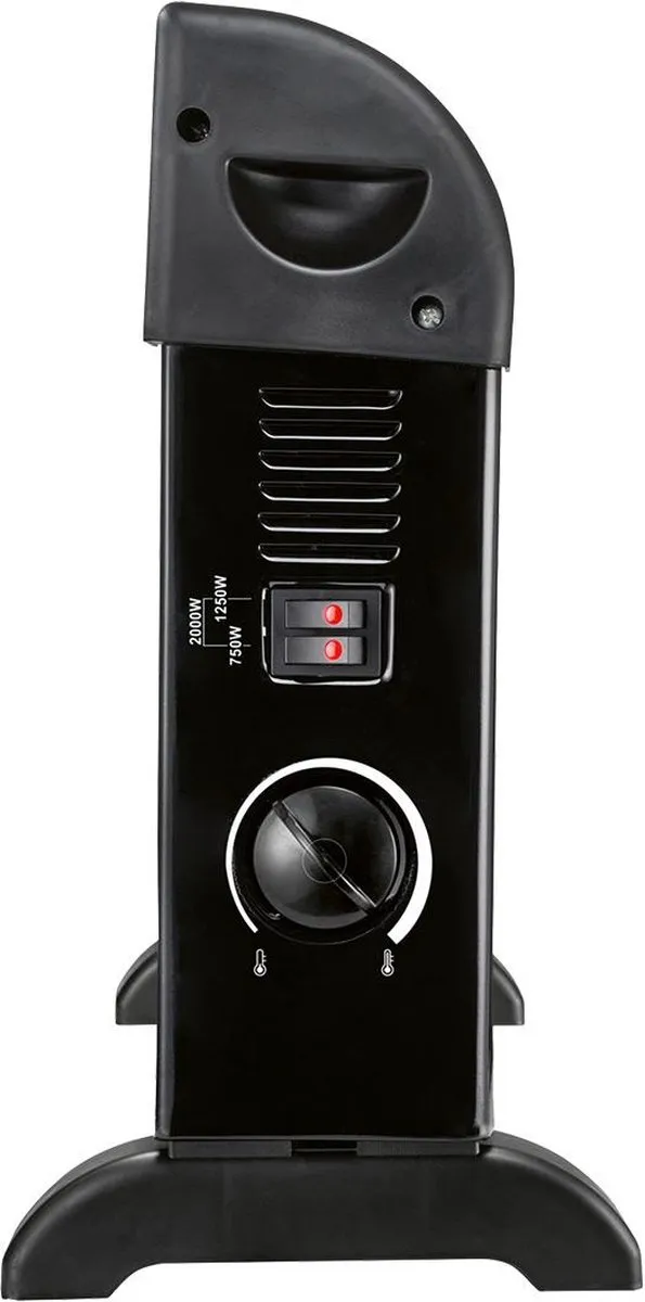 Silvercrest Convectorkachel 2000W - 3 standen - Zwart