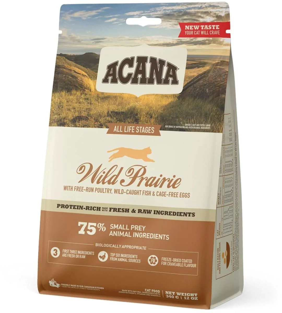 Acana Wild Prairie Kattenvoer 340g
