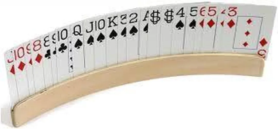 HOT Games Kaartenlat Gebogen Multiplex 35cm - 750817
