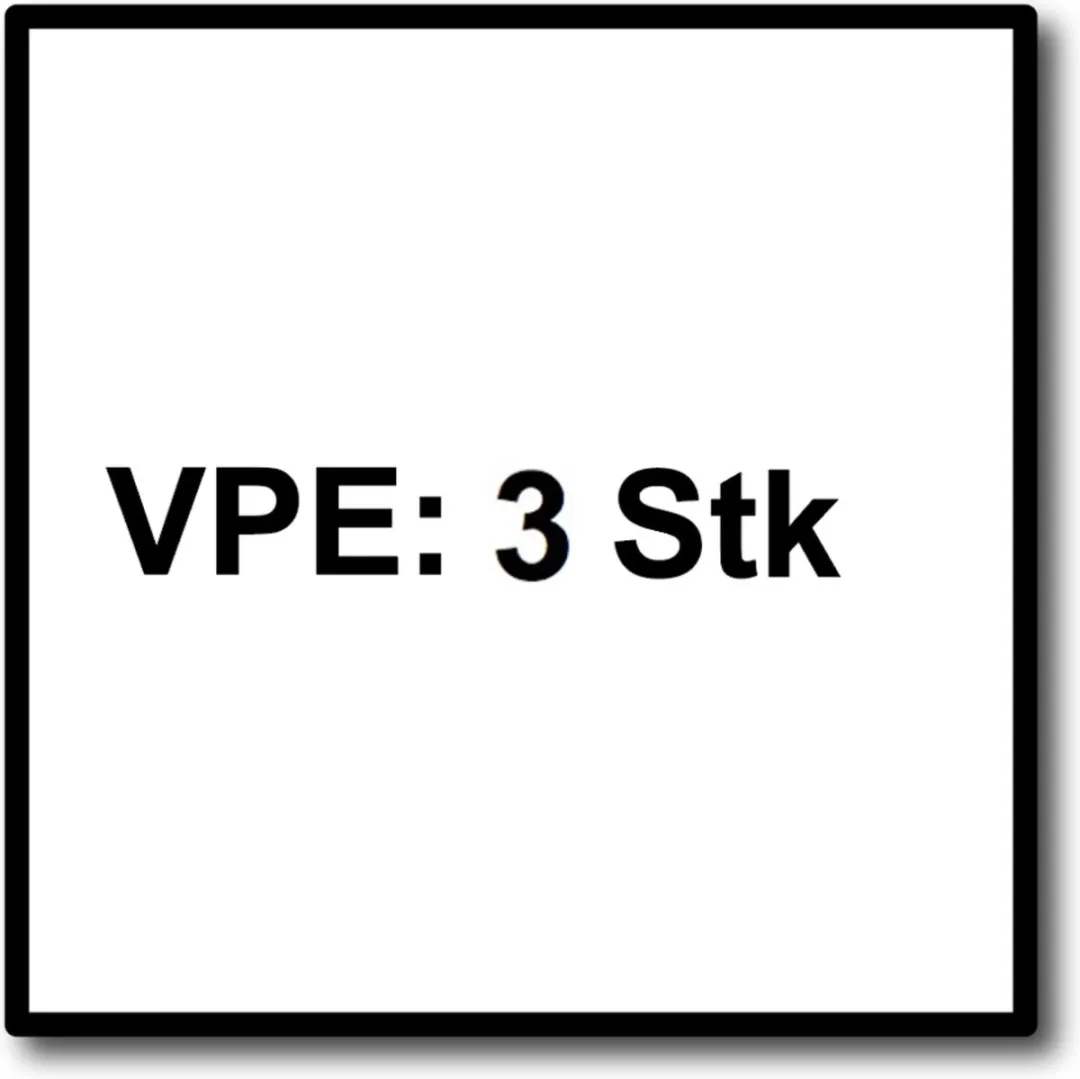 Fein E-Cut Universal Zaagblad 63502151220 - 3 Stuks - 60x28mm