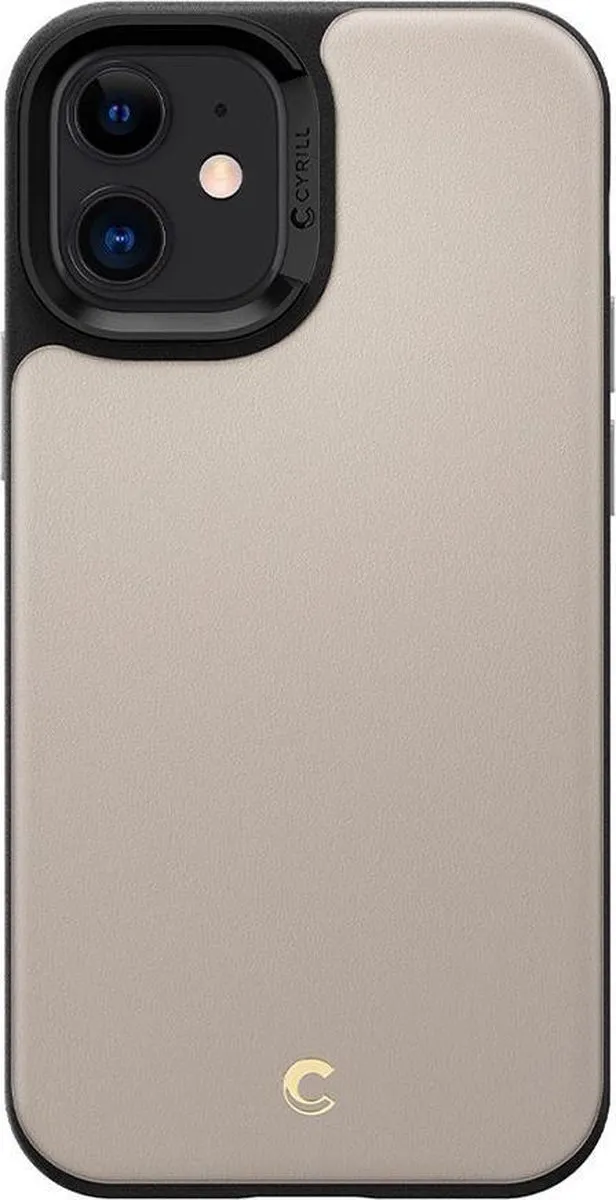 Spigen Ciel Leather Brick iPhone 12 Mini Hoesje - Blauw