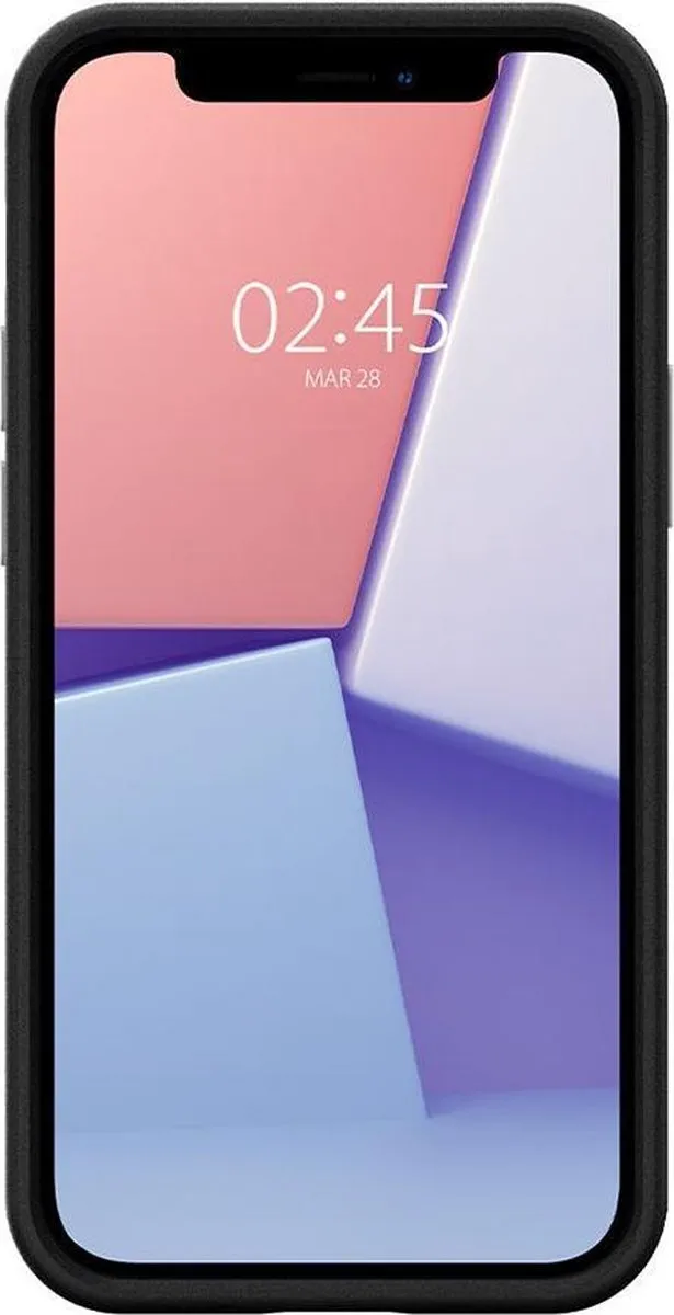 Spigen Ciel Leather Brick iPhone 12 Mini Hoesje - Blauw
