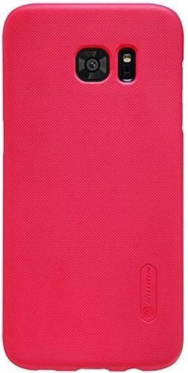 Nillkin Frosted Shield Hoesje Samsung Galaxy S7 Edge - Rood
