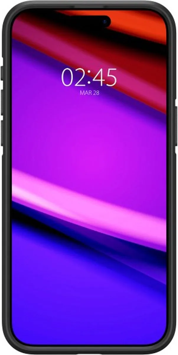 Spigen Core Armor ACS06441 iPhone 15 Pro Max Hoesje - Zwart