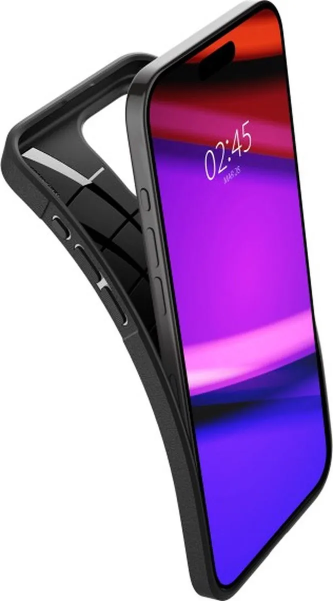 Spigen Core Armor ACS06441 iPhone 15 Pro Max Hoesje - Zwart