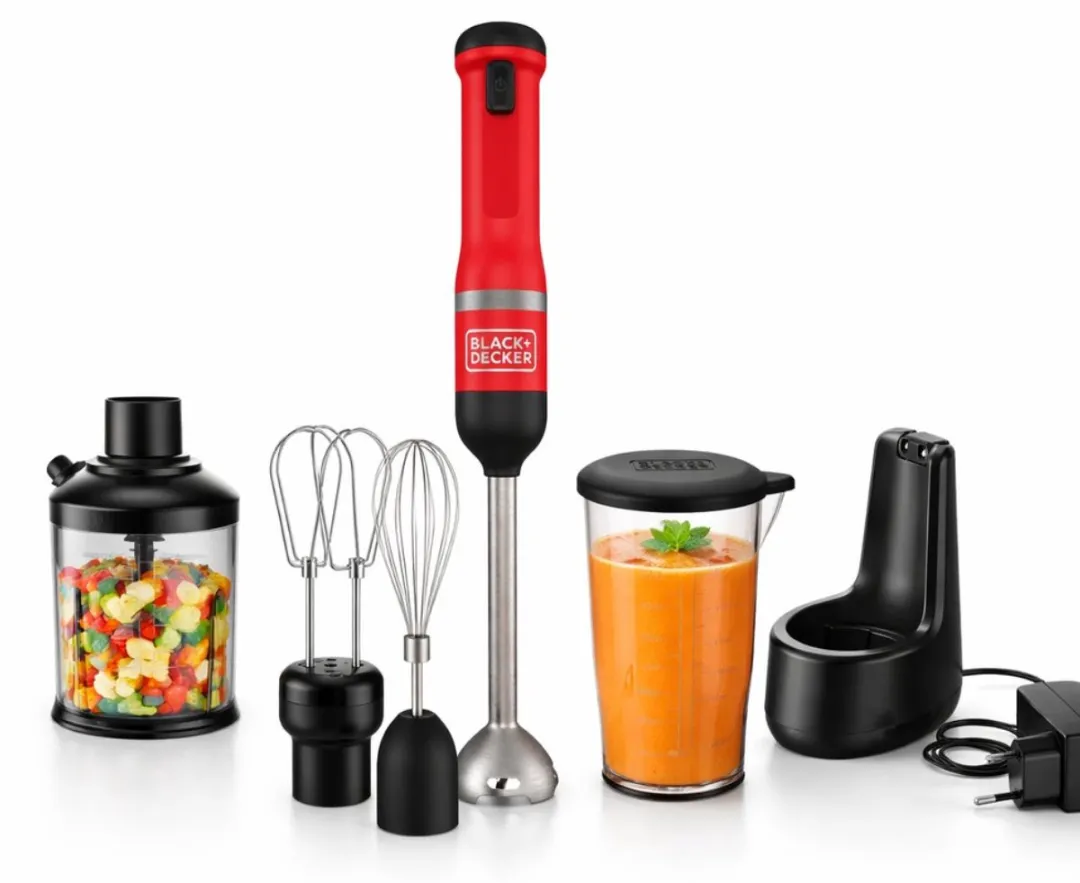 BLACK+DECKER BCKM1014KR Draadloze Staafmixer