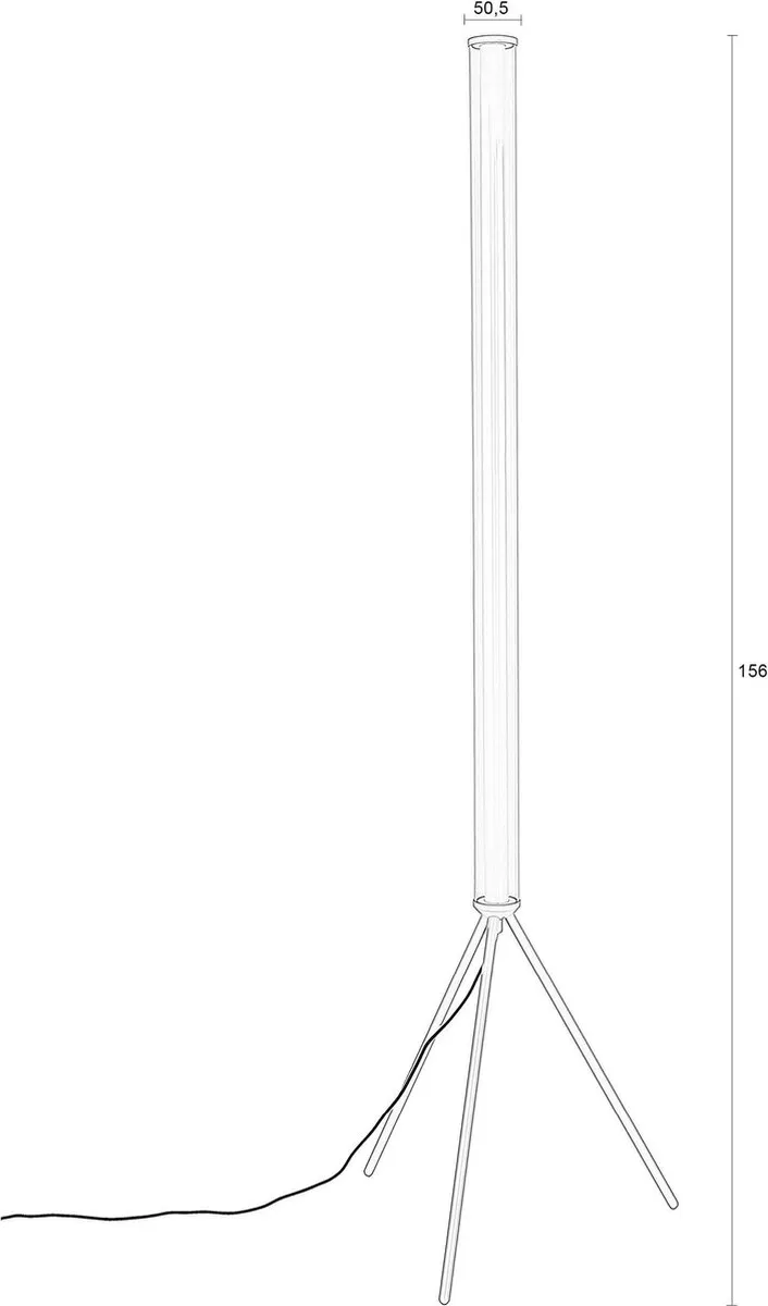Zuiver Scotty Staande Lamp - Beige
