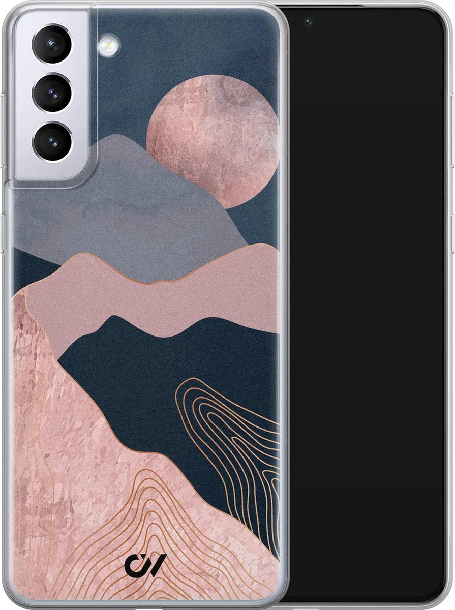 Casevibes Samsung Galaxy S21 Hoesje - Roze