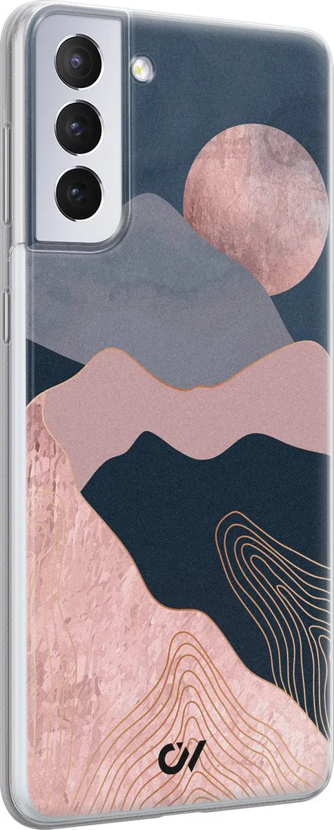 Casevibes Samsung Galaxy S21 Hoesje - Roze