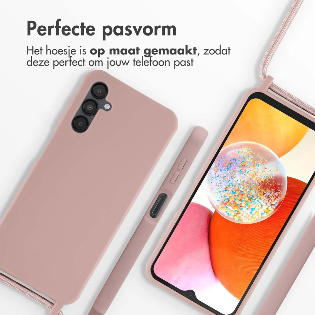 Imoshion Hoesje Samsung Galaxy A14 5G - Siliconen - Sand Pink - afbeelding 6 van 6