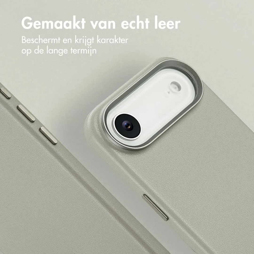 Accezz Hoesje iPhone 17 Air Light Grey - 2 Stuks