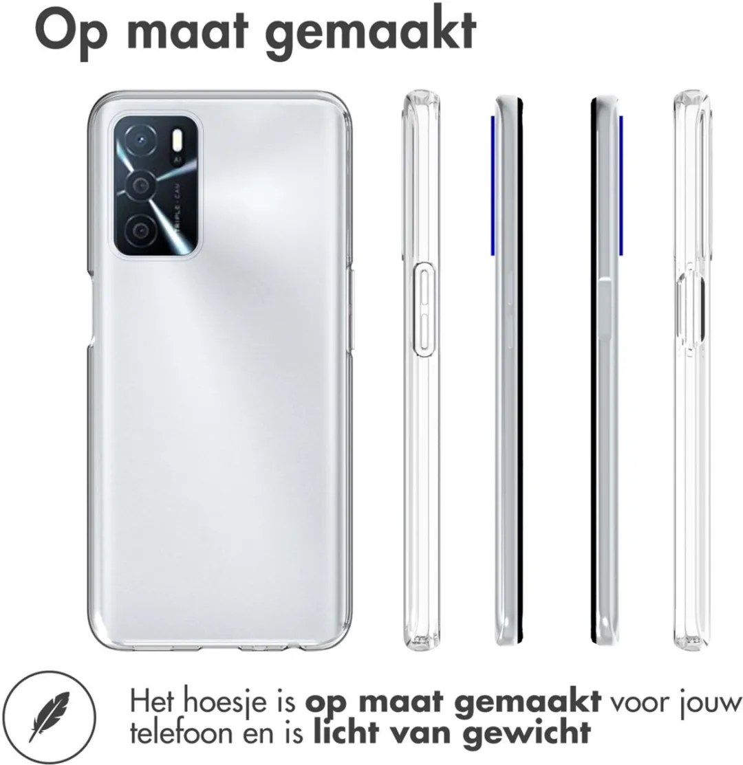 Accezz Hoesje Oppo A16/A54s - Transparant
