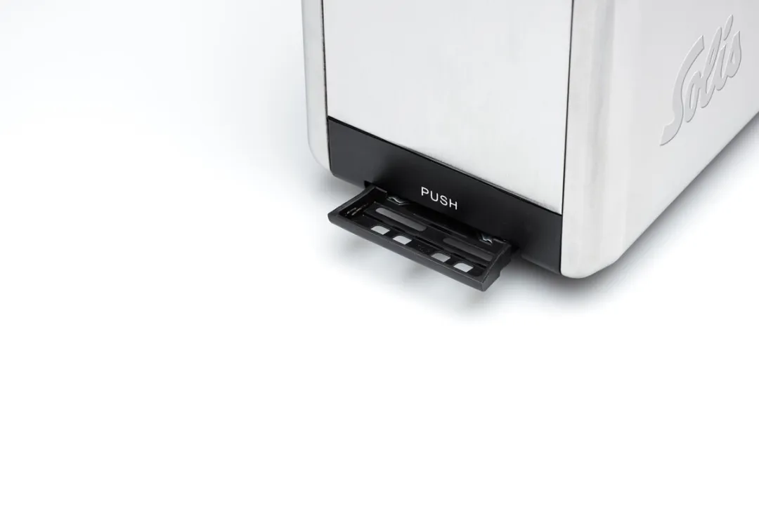 Solis Toaster Steel 8002 Broodrooster - 2 Sandwiches - 925W - RVS