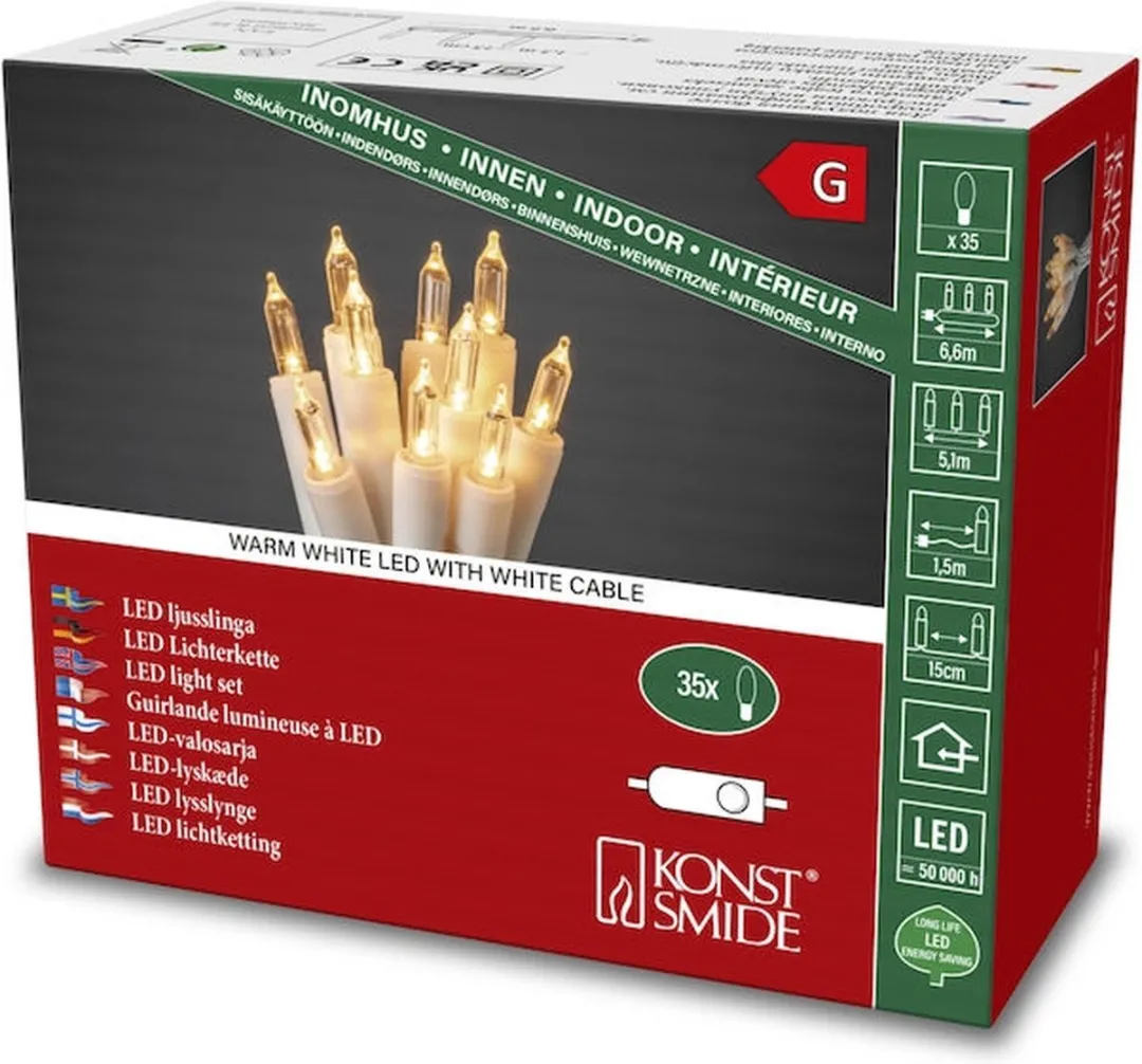 Konstsmide 6302-102 Mini-lichtketting