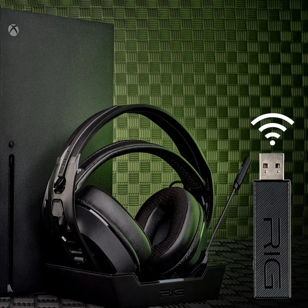 Nacon RIG 800 Pro HX Draadloze Gaming Headset Xbox - Zwart - afbeelding 6 van 6