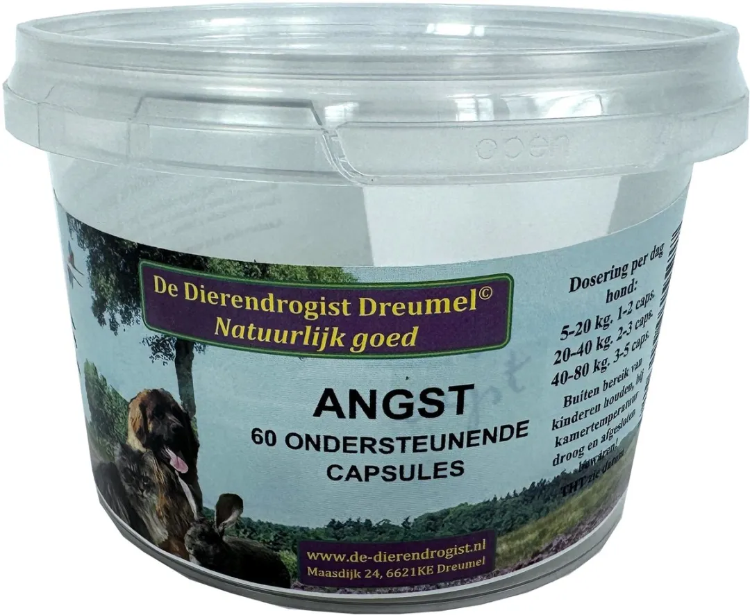 Dierendrogist Bij Angst Capsules