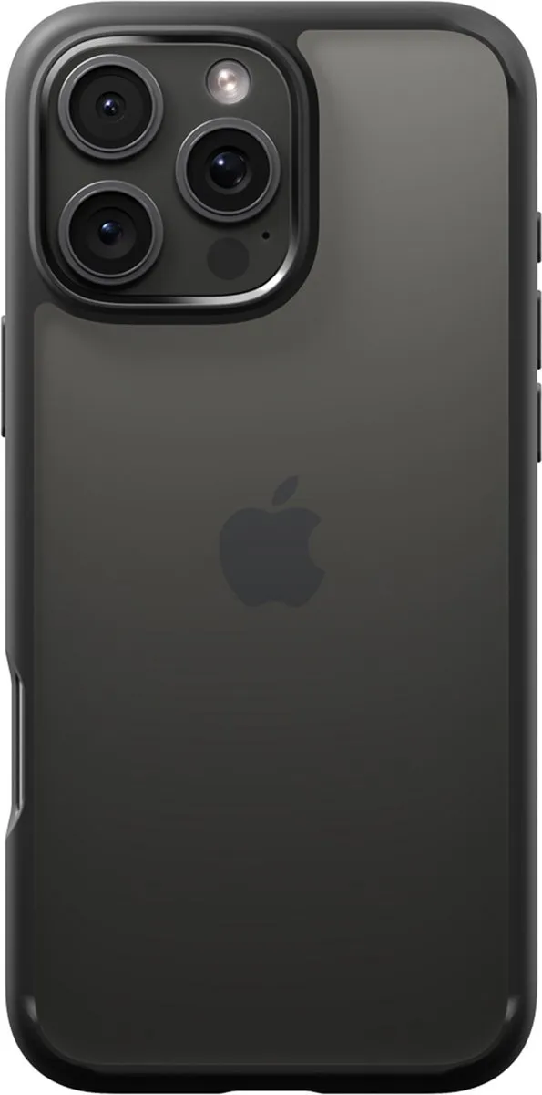 Spigen Ultra Hybrid Hoesje ACS08125 - iPhone 16 Pro - Zwart