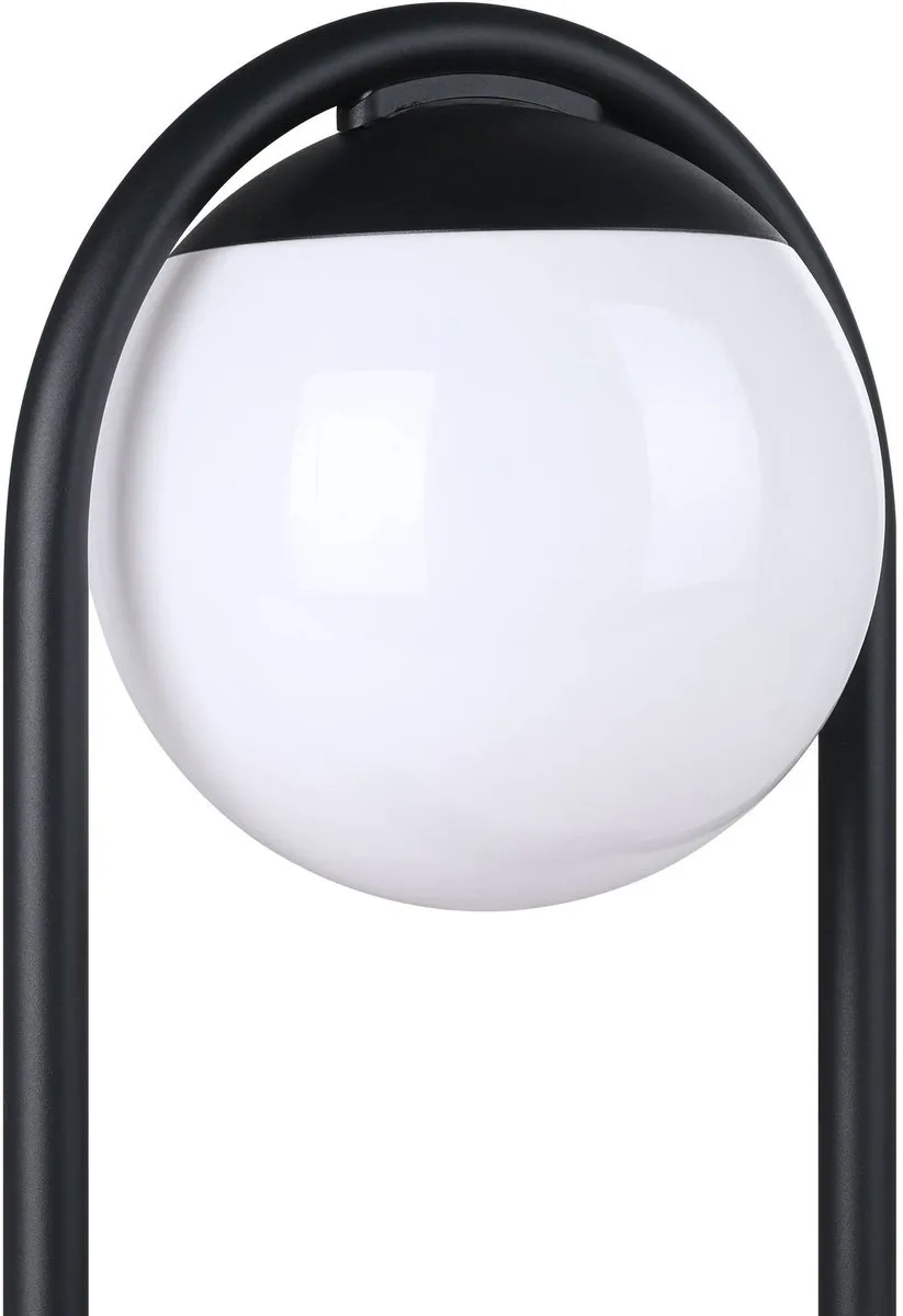 Eglo Prata Vecchia Sokkellamp E27 - Ø18cm - Zwart