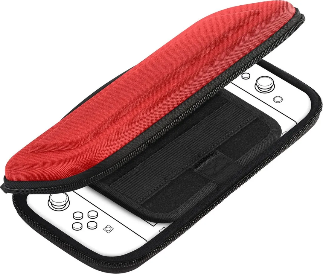 Bigben Nintendo Switch Lite Beschermhoes - Rood