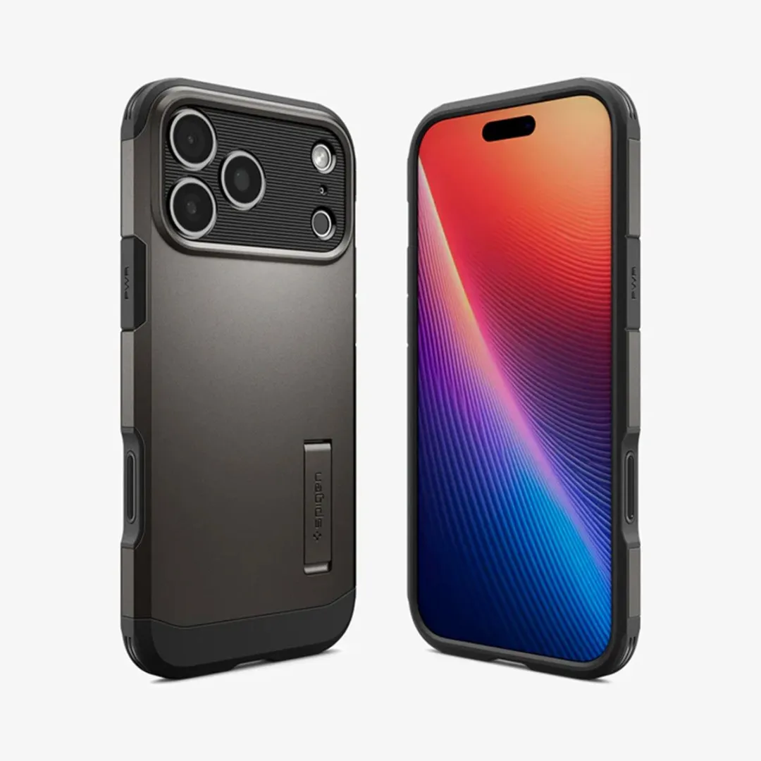 Spigen Tough Armor ACS10362 Backcover - iPhone 17 Pro - Gunmetal