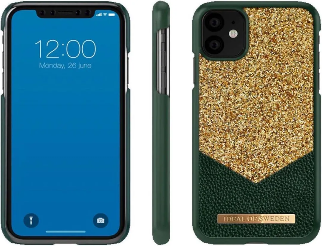 iDeal of Sweden iPhone 11 Hoesje - Emerald Glimmer - afbeelding 5 van 6