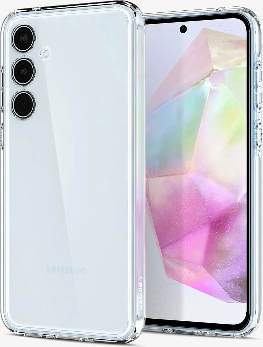Spigen Ultra Hybrid ACS07523 Hoesje - Samsung Galaxy A35 5G - Transparant - afbeelding 6 van 6