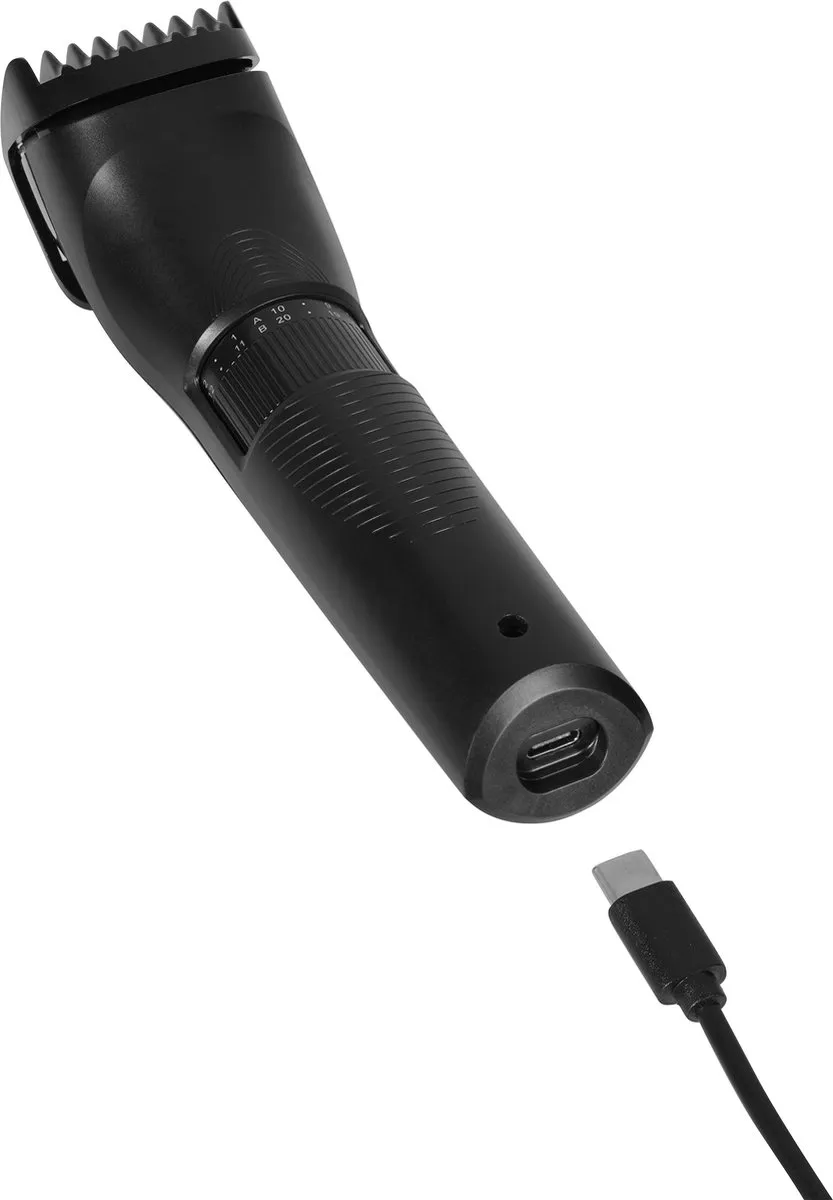 Tristar TR-2573 Oplaadbare Trimmer - 90 min - 2 Opzetstukken - Zwart