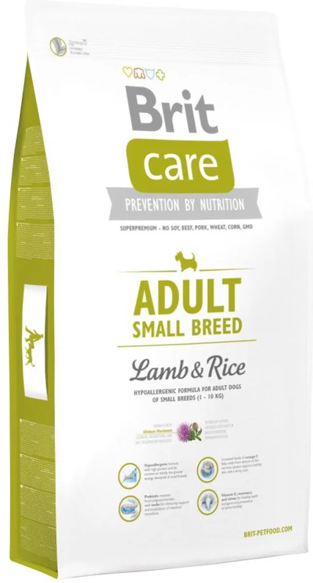 Brit Care Adult Small Breed Lam & Rijst 3kg