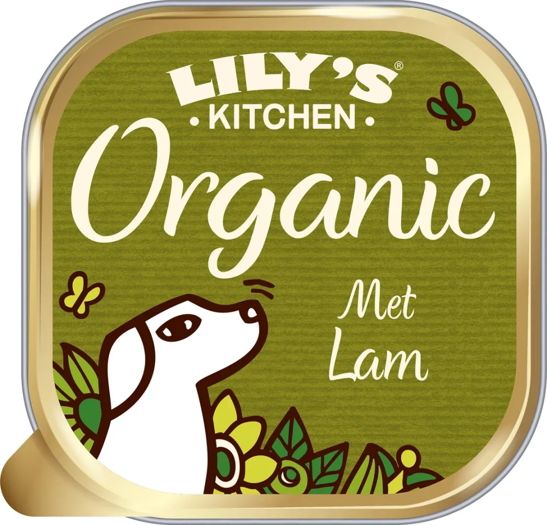 Lily's Kitchen Biologische Paté Lam Hondenvoer - 11x150g