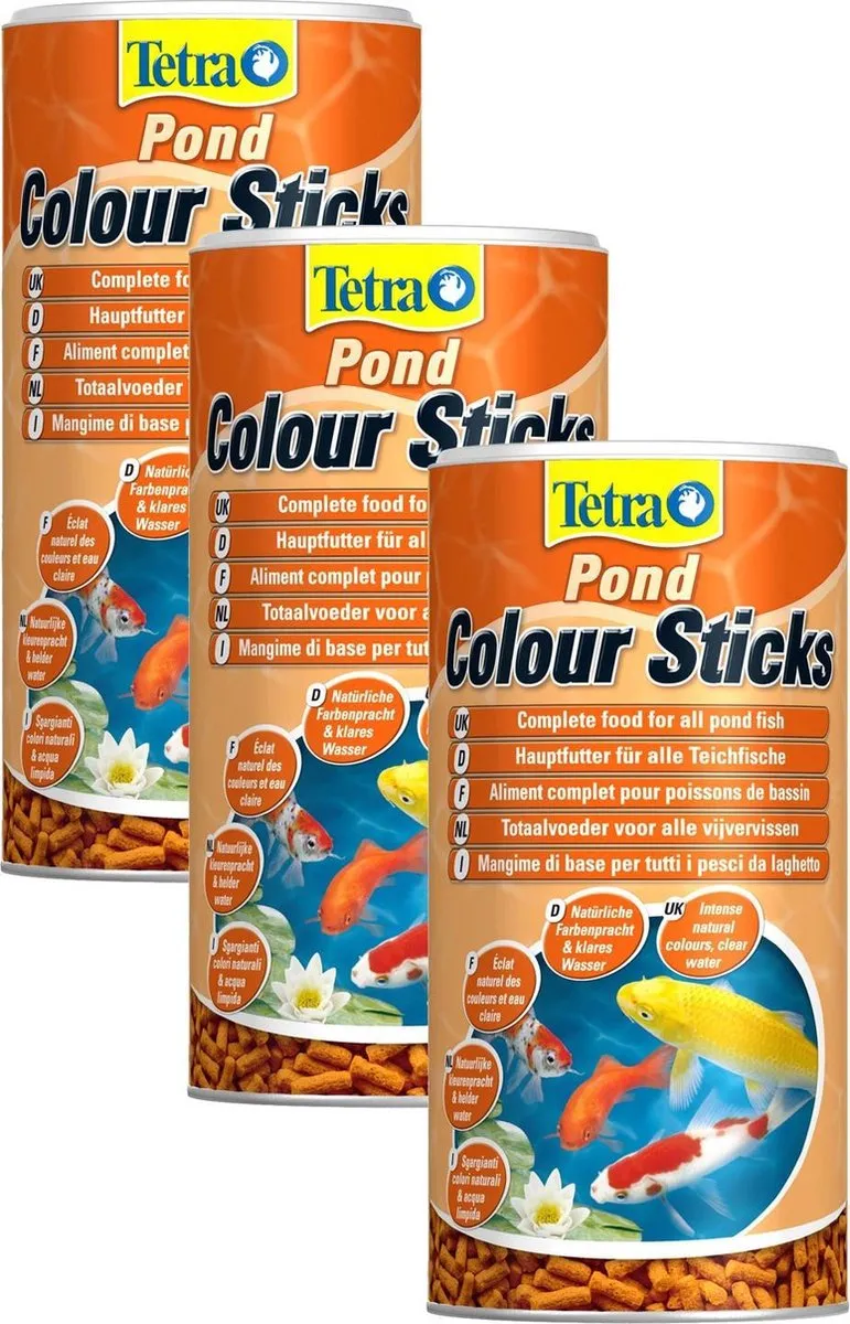 Tetra Pond Colour Sticks Vijvervoer