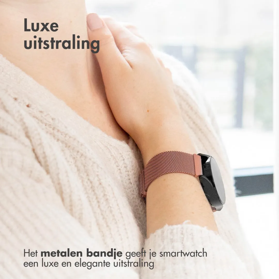 Imoshion Milanees Magnetisch Bandje 24mm - Rosé Goud