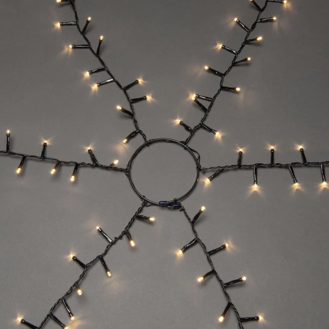 Konstsmide LED Kerstboommantel 7,4m - 660 Frosted LEDs Warm Wit
