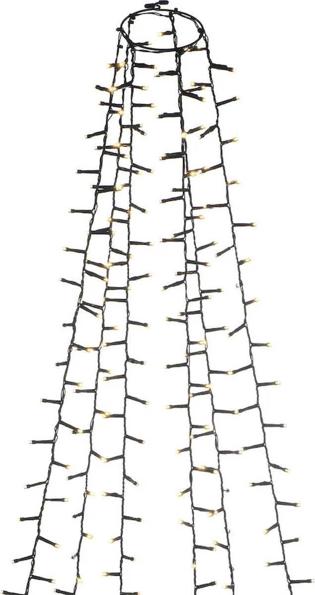 Konstsmide LED Kerstboommantel 7,4m - 660 Frosted LEDs Warm Wit
