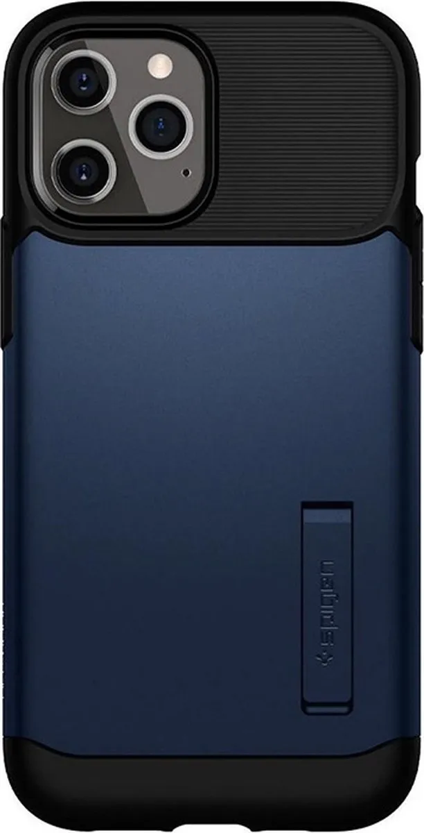 Spigen Slim Armor ACS01481 iPhone 12 Pro Max Hoesje - Blauw
