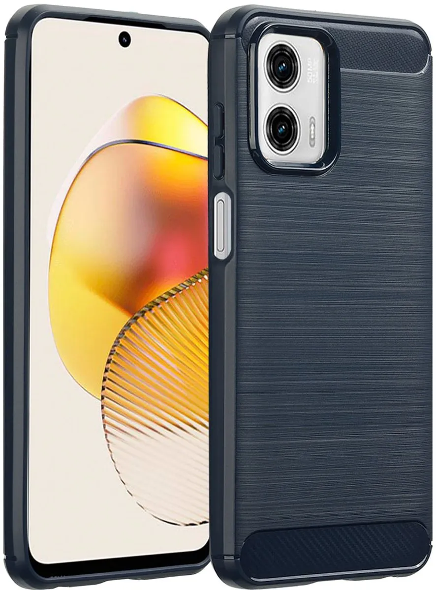 Imoshion Hoesje Motorola Moto G73 - Donkerblauw