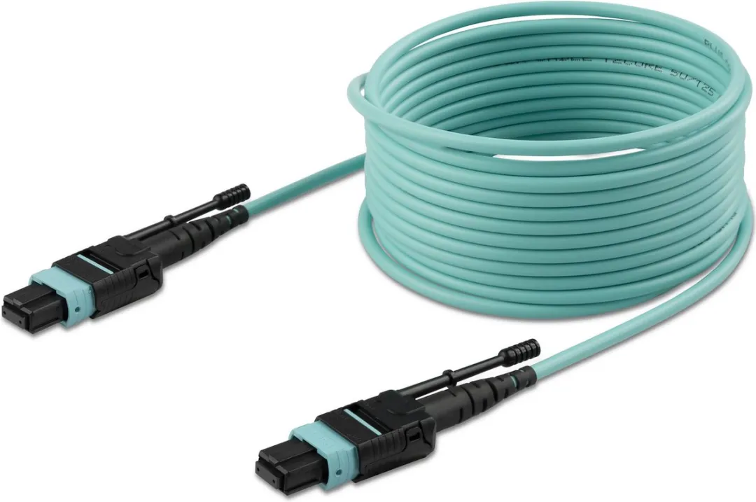 Startech MPO12PL3M Glasvezelkabel 3m OM3 MPO/MTP - Aqua