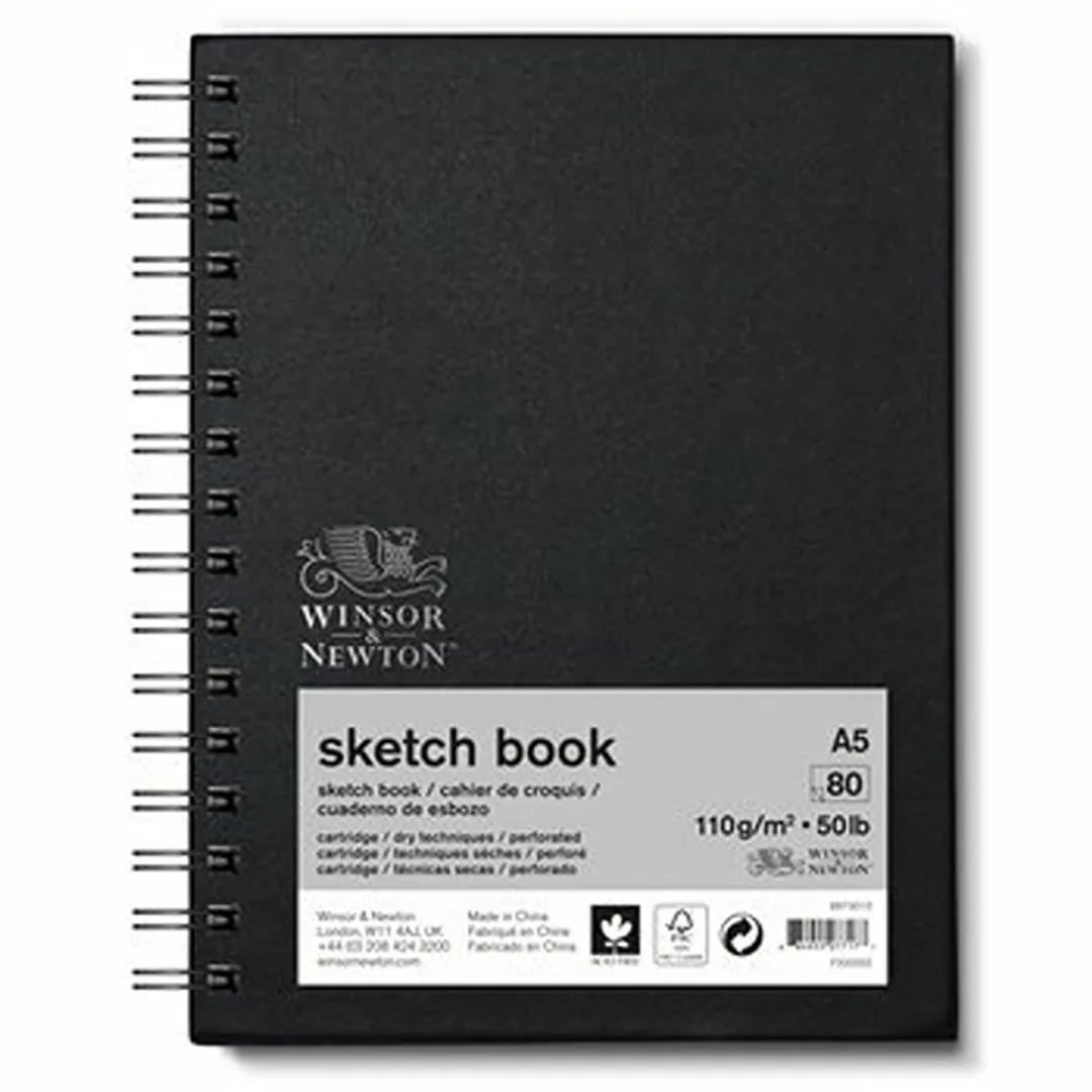 Winsor & Newton Schetsblok A5 Spiraal