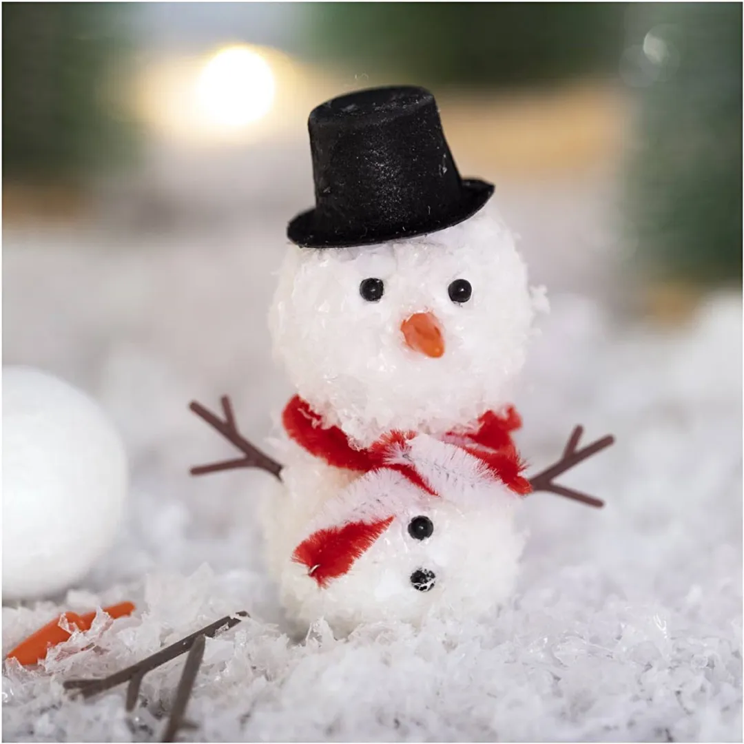 Creativ Company Miniatuur Set Kabouterdeur Sneeuwpop - Multicolor