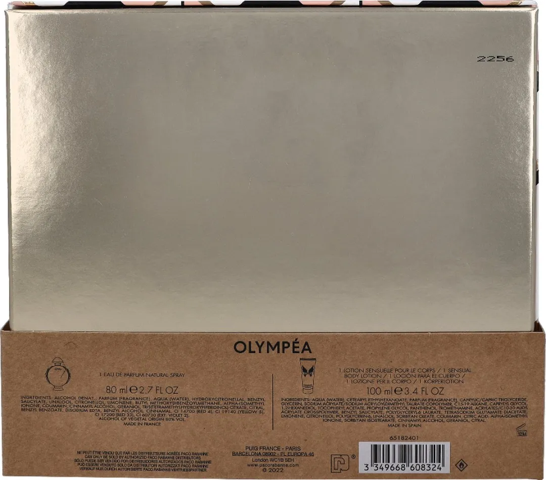 Paco Rabanne Olympéa Geschenkset - 180ml