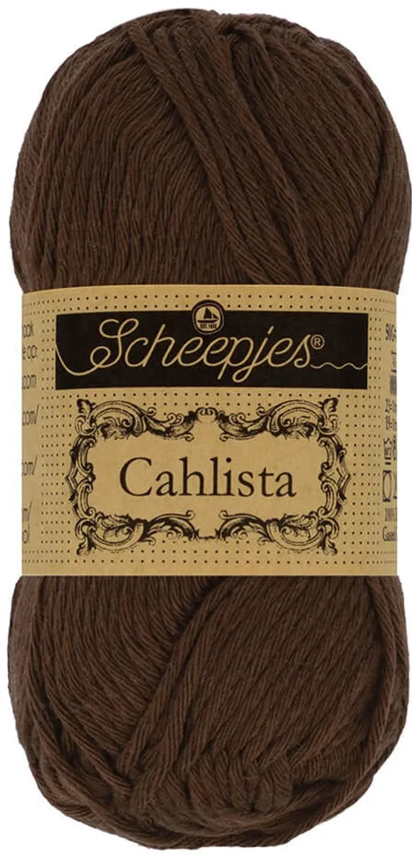 Scheepjes Cahlista Black Coffee (162) Wol