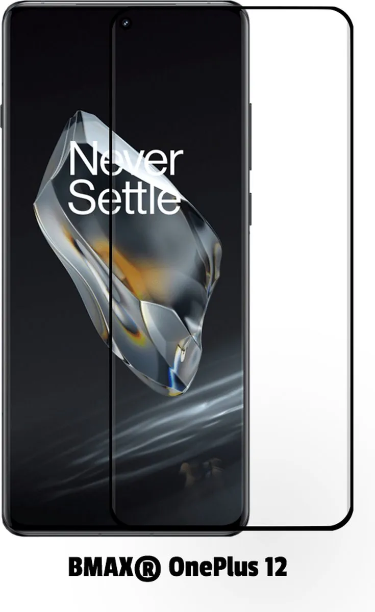 BMAX Screenprotectors OnePlus 12 - 2 Stuks - Gehard Glas