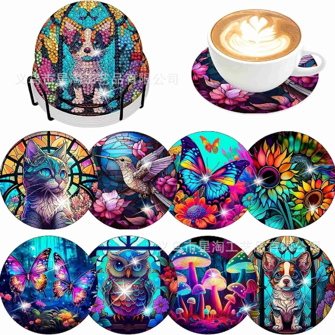 VDTOYS Diamond Painting Fantasy Onderzetters
