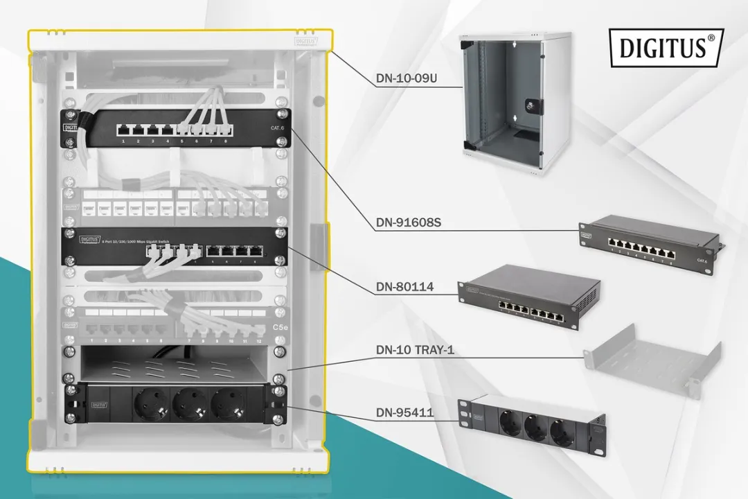 Digitus DN-10-SET-2 Netwerkset